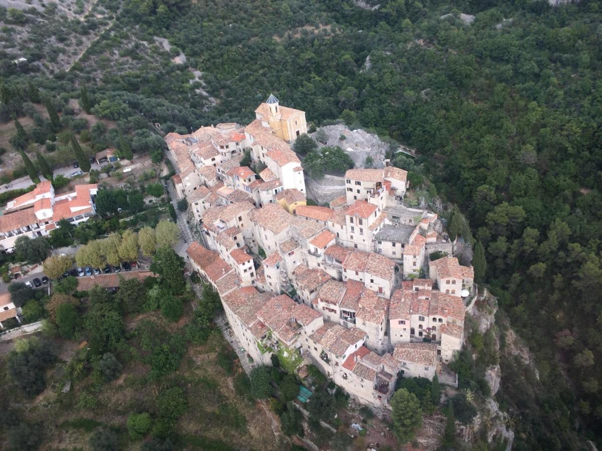 Mas Thomasine Sejour Romantique Au Calme Peillon Luaran gambar