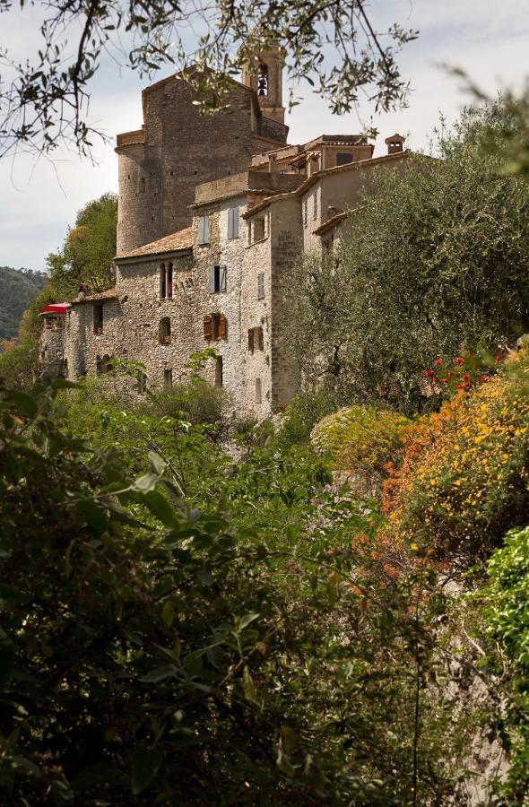 Mas Thomasine Sejour Romantique Au Calme Peillon Luaran gambar